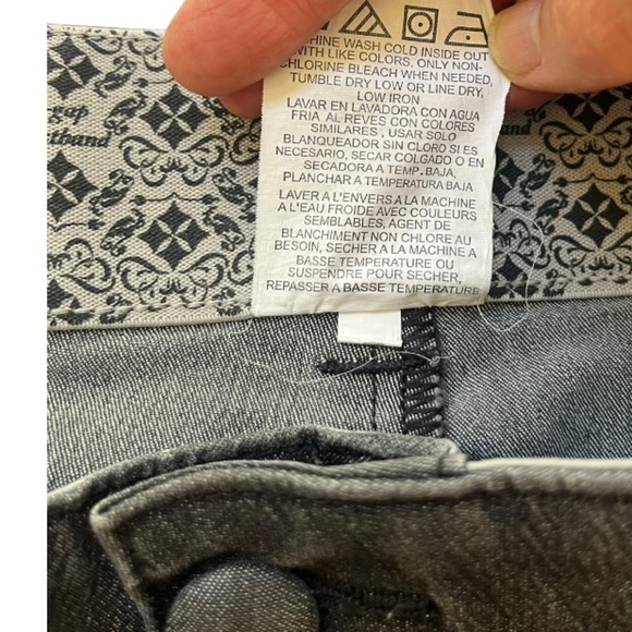 Lee Platinum Label No Gap Waist Dress Jeans in Dark Gray Size 10 Short - Picture 5 of 7